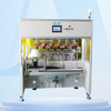 Six-color servo rotating safety helmet pad printing equipment