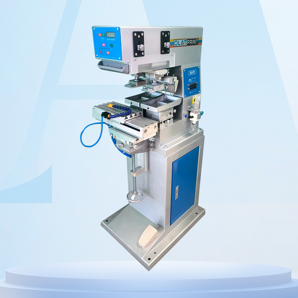 New Two-Color Pneumatic Shuttle Pad Printer (Oil Cup System) - Special Introductory Pricing