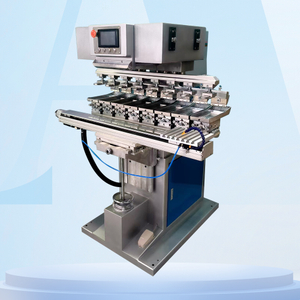 High-End 8-Color Servo Linear Pad Printer | For Complex Multicolor Graphics