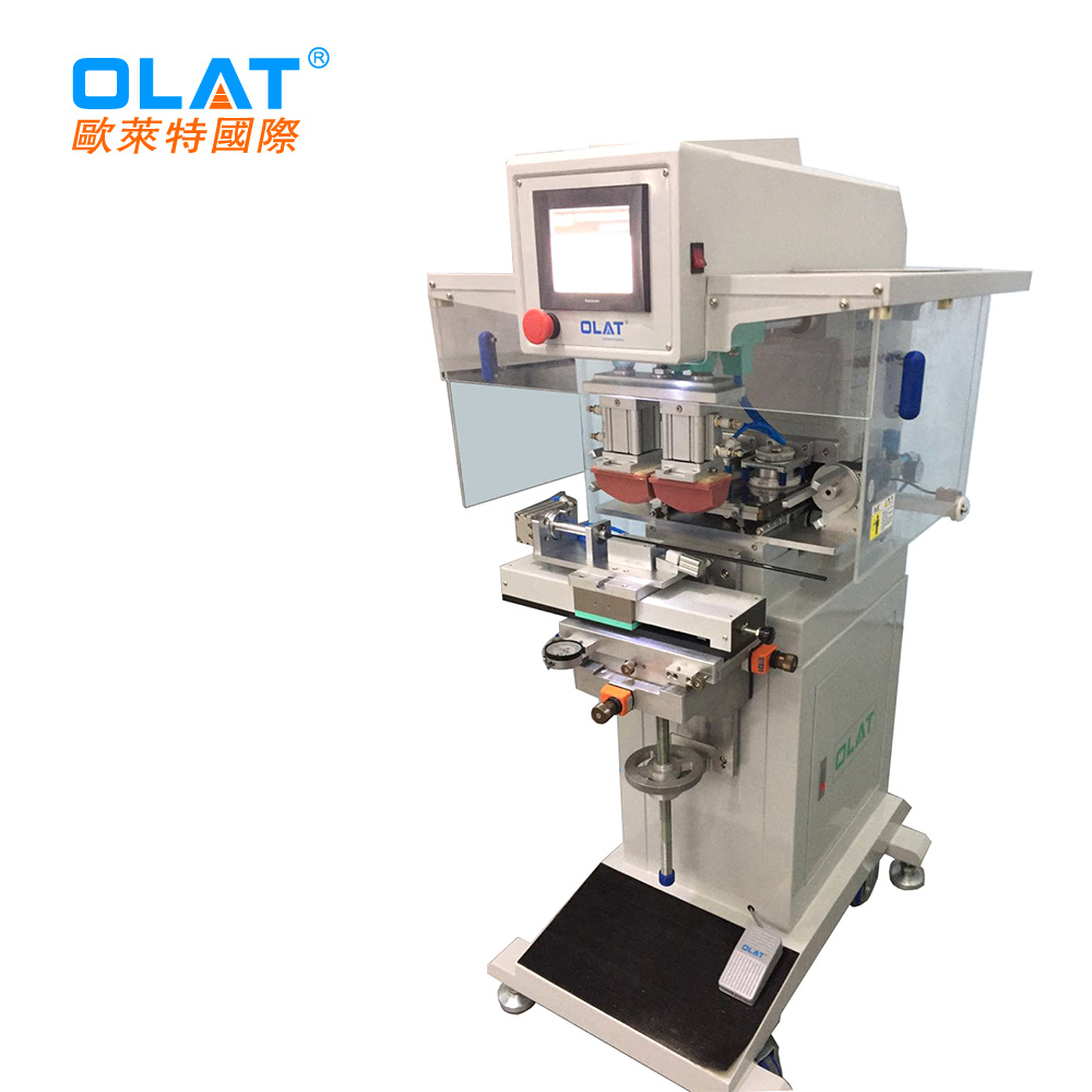 Stable Double Color Medical Cutting Stapler Pad Printing Machine