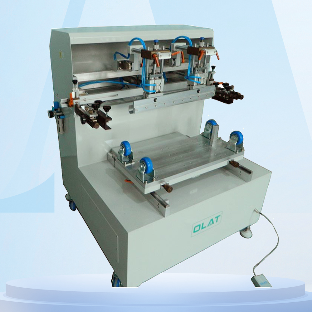  Long Life Round Gas Tank Curved Screen Printing Machine