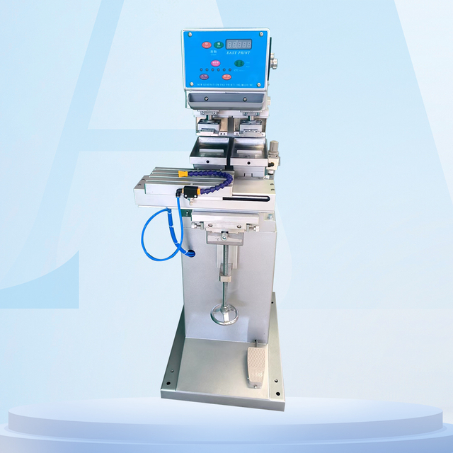 New Two-Color Pneumatic Shuttle Pad Printer (Oil Cup System) - Special Introductory Pricing