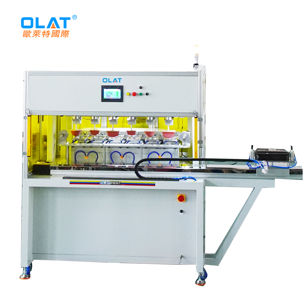 Full servo multi-color shuttle pad printing equipment