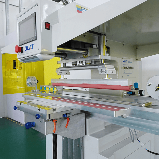 Medical Catheter Side-way Pad Printing Machine With Ink Cup