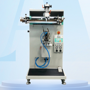 Manual Plastic Bottle Cylindrical Screen Printing Machine 