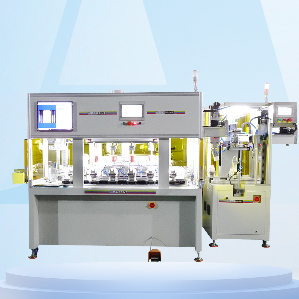 Automatic Multi-color Wine Bottle Customized Pad Printing Machine