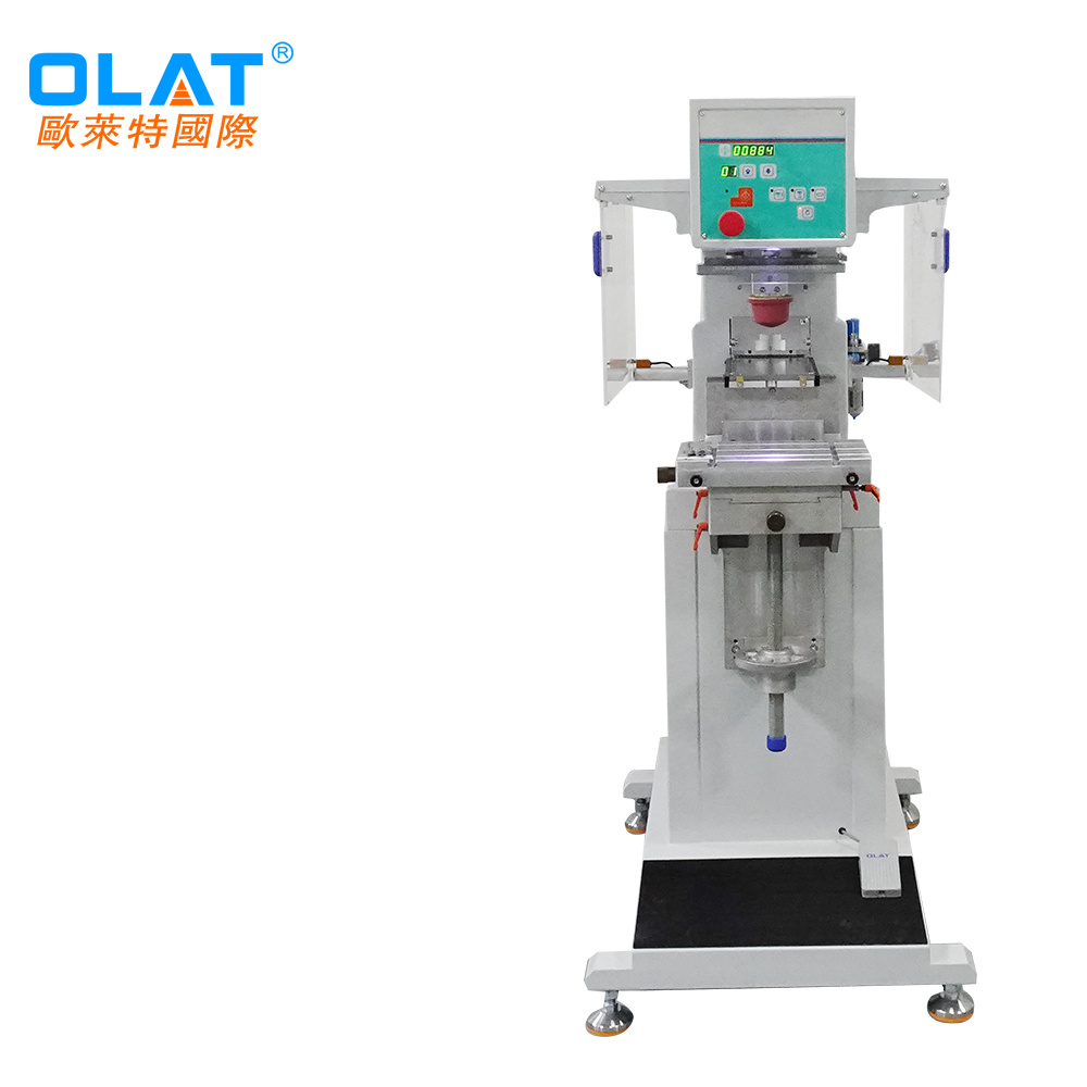 Single Color Pad Printing Machine with Safety Door 